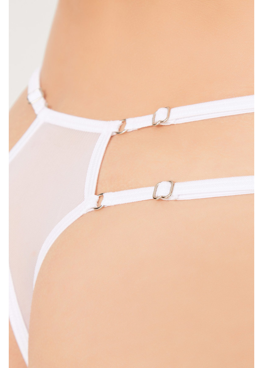 Трусики Жіночі CottonHill CH6041-16_Целуй білі Трусики Жіночі CottonHill CH6041-16_Целуй білі