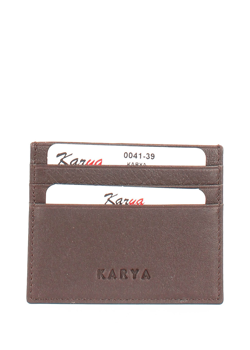 Кардхолдер Karya 0041-39 коричневий Кардхолдер Karya 0041-39 коричневий