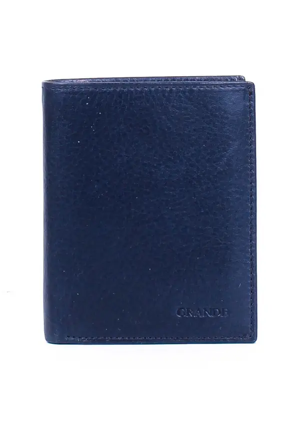 Гаманець Чоловічий Grande 1589-56-32 темно синій